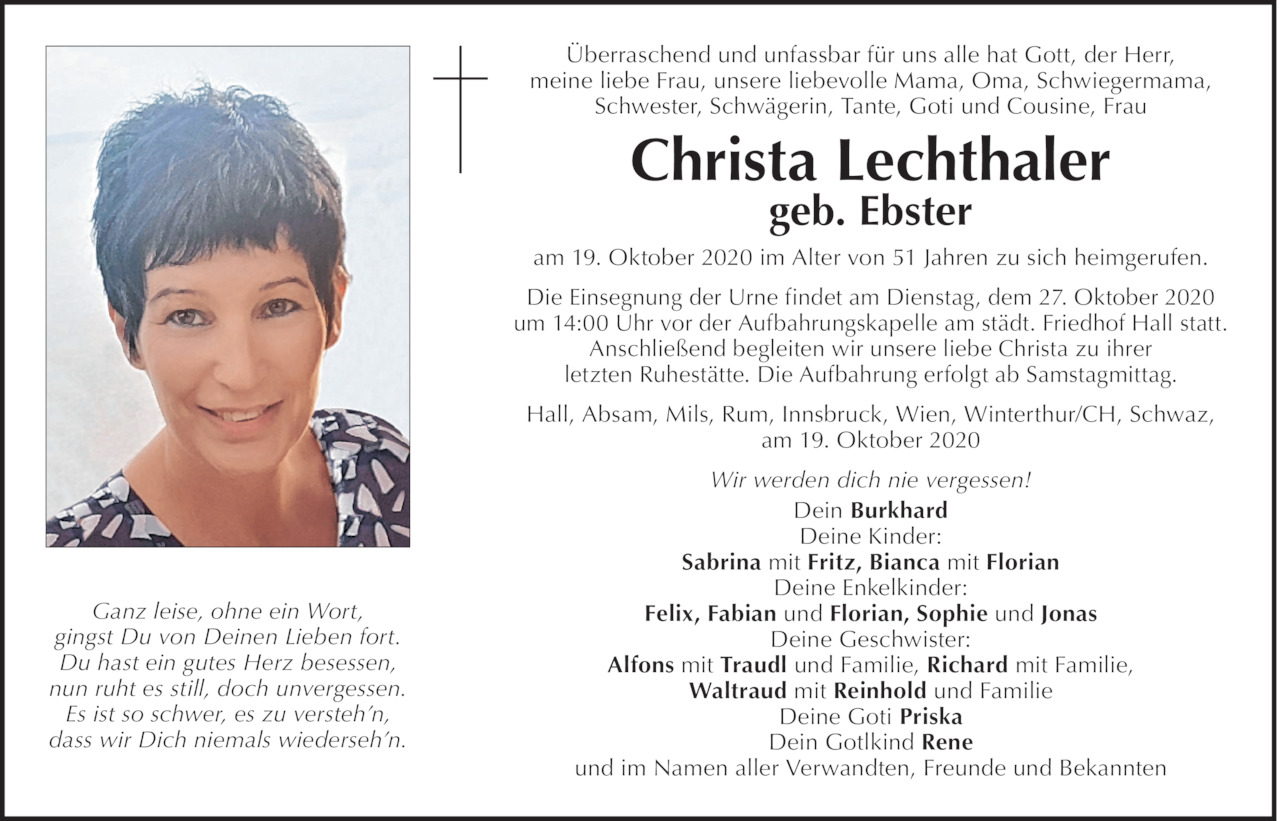 Christa Lechthaler Bild