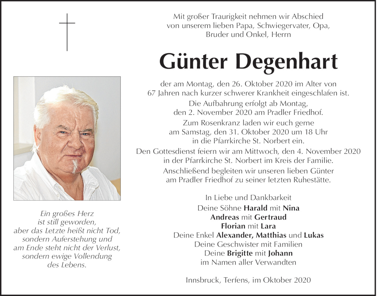 Günter Degenhart  Bild
