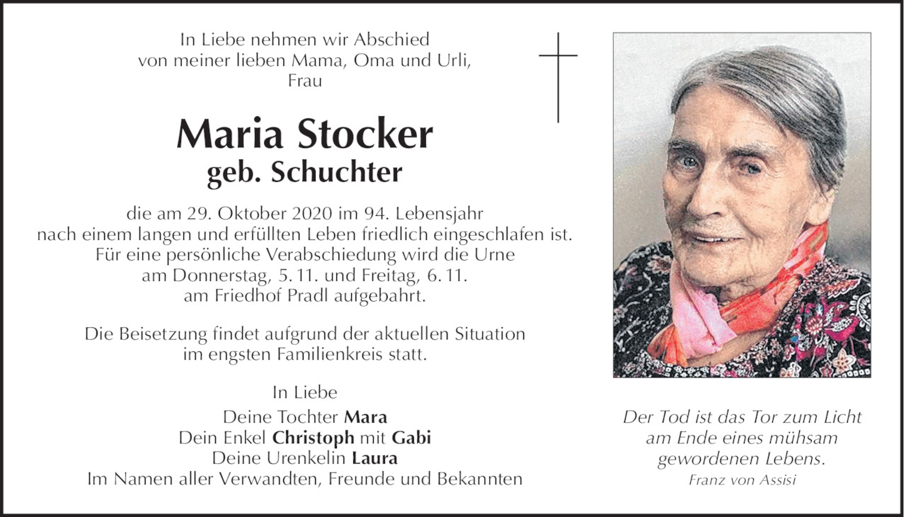 Maria Stocker Bild