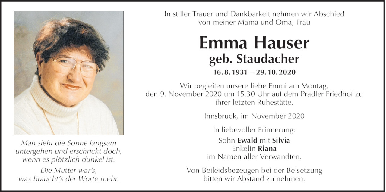 Emma Hauser Bild