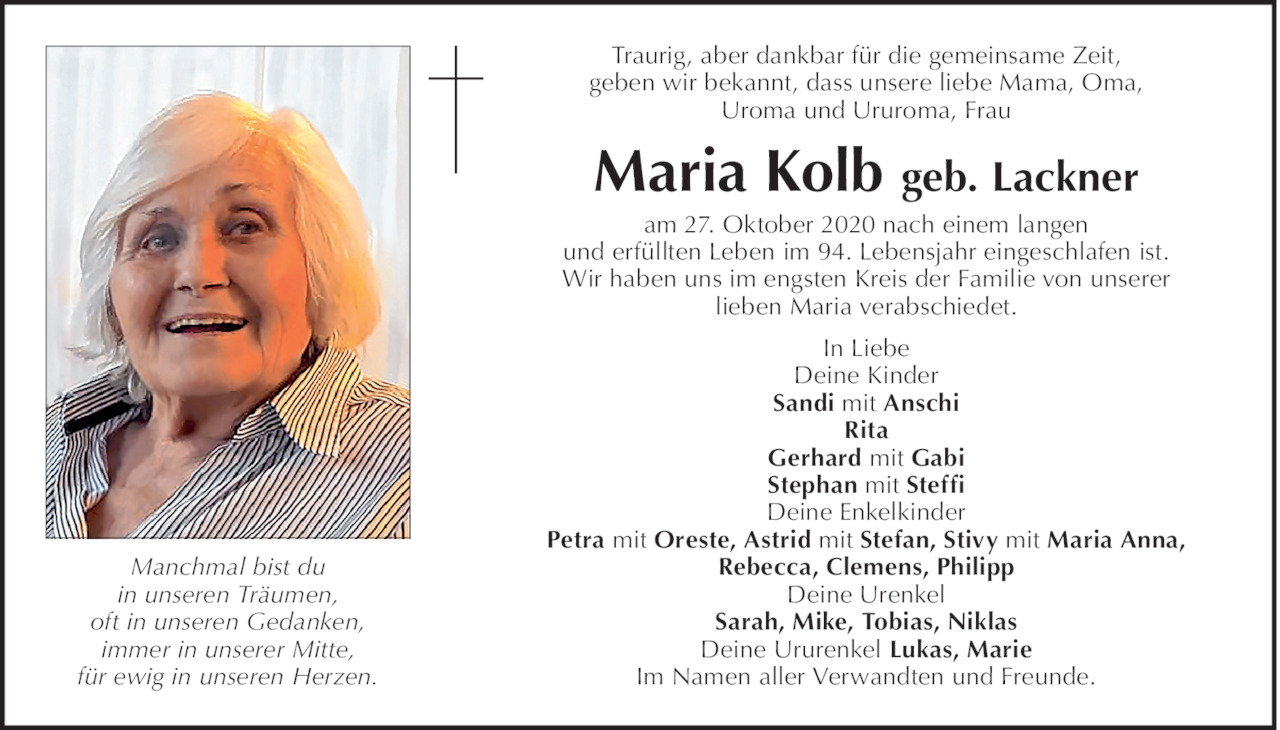 Maria Kolb Bild