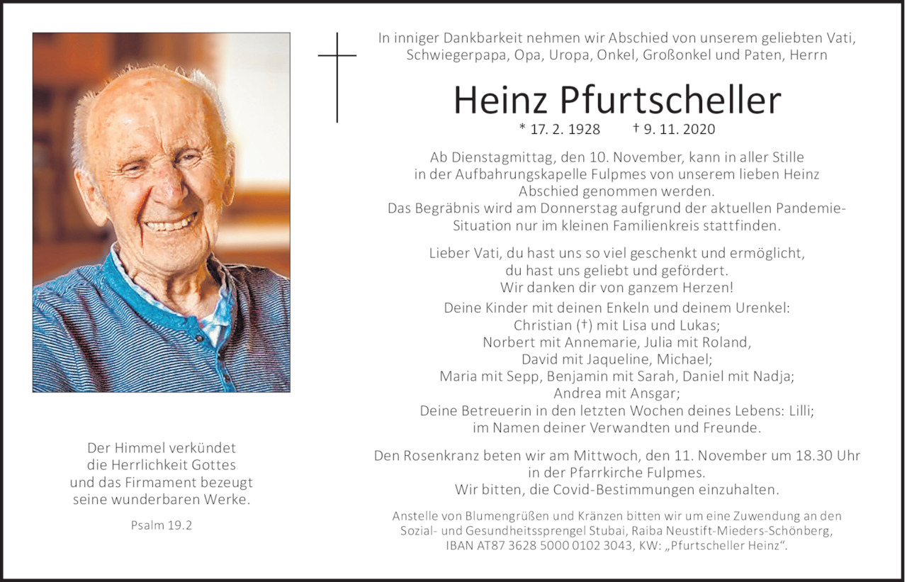 Heinz Pfurtscheller  Bild
