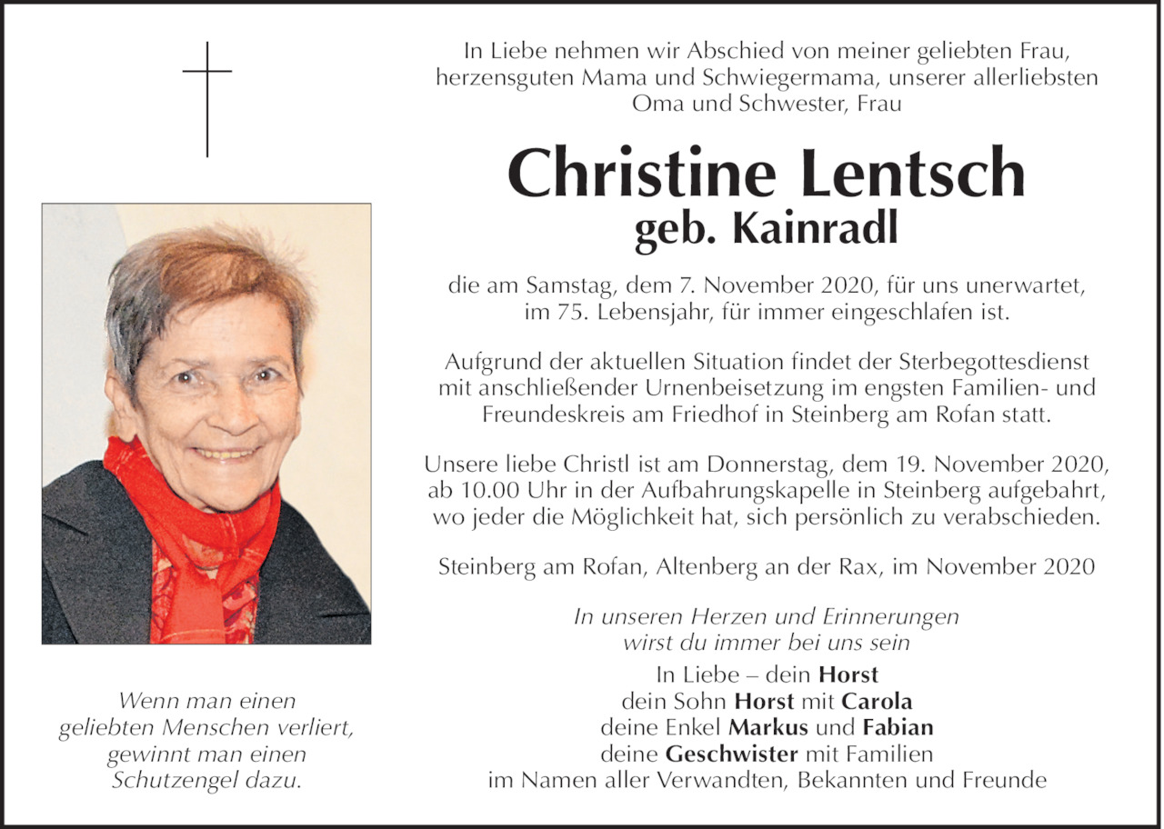Christine  Lentsch Bild