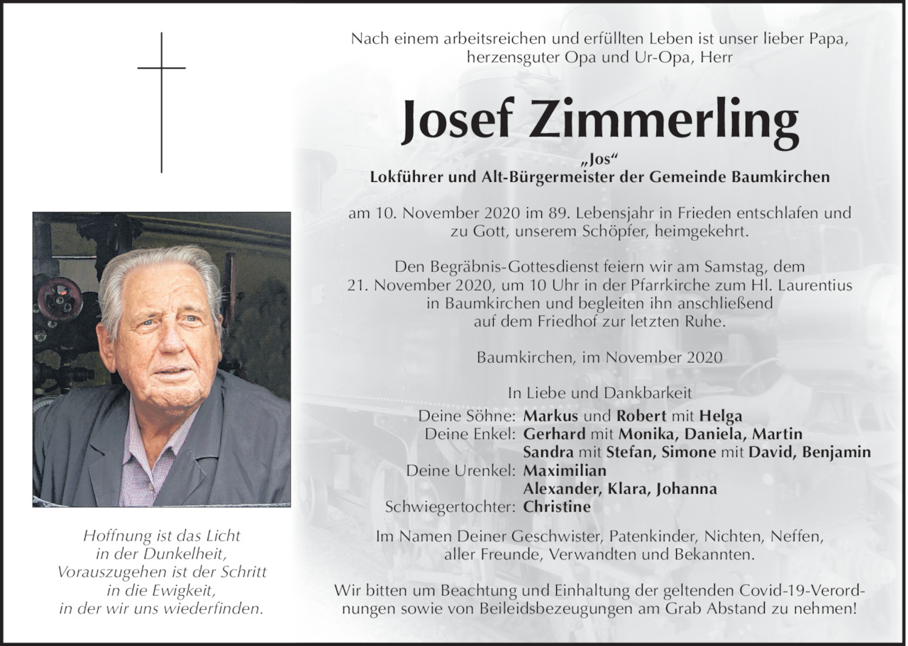 Josef Zimmerling Bild