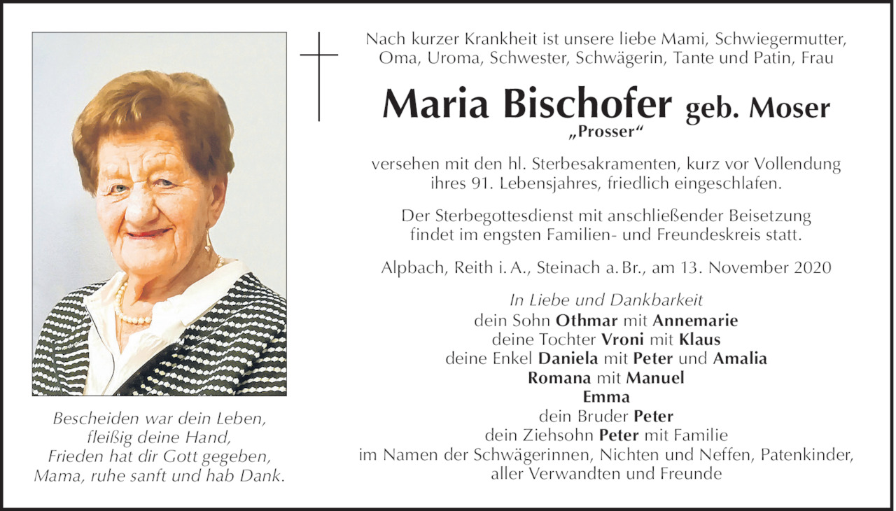 Maria Bischofer Bild