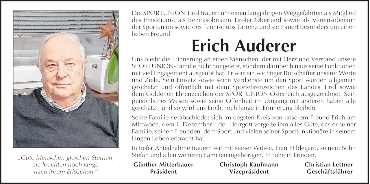 Erich Auderer Bild