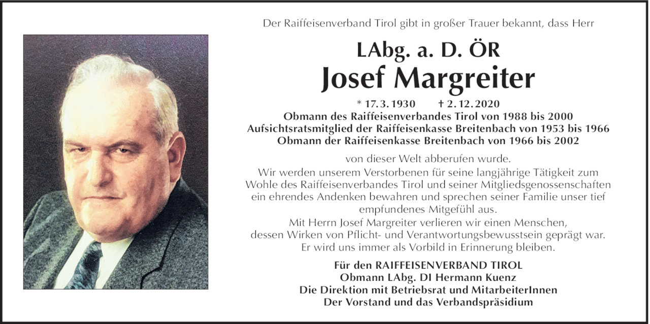 Josef Margreiter Bild