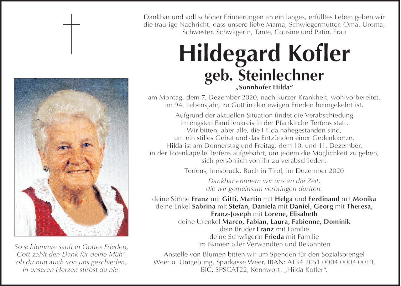 Hilda Kofler Bild