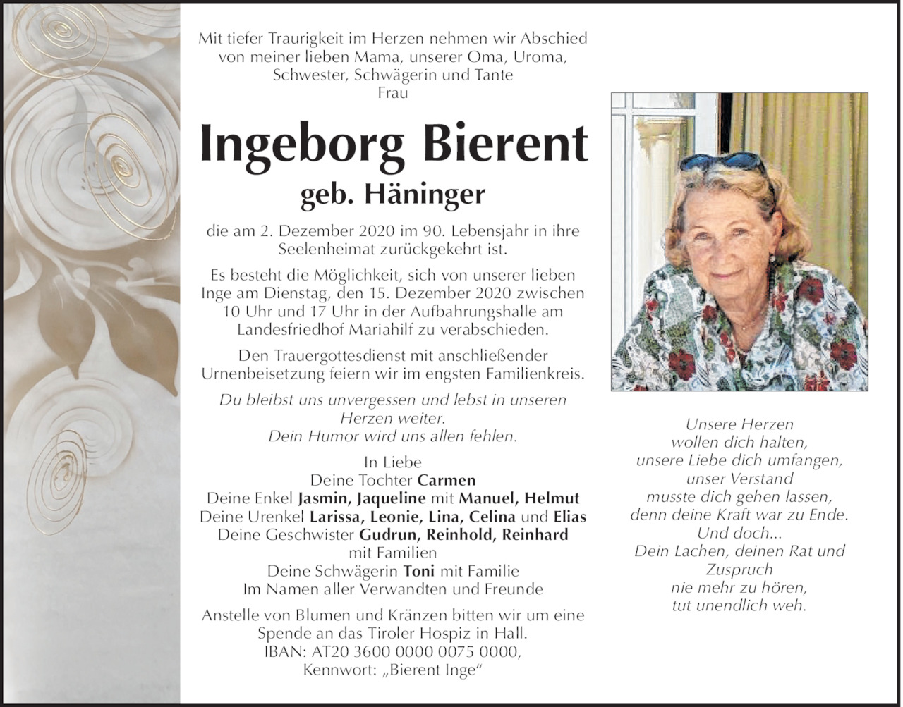 Ingeborg Bierent Bild