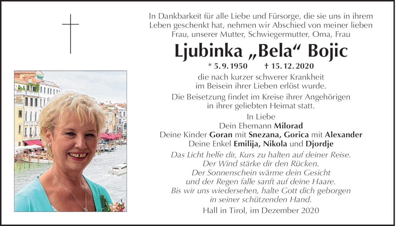 Ljubinka  Bojic Bild