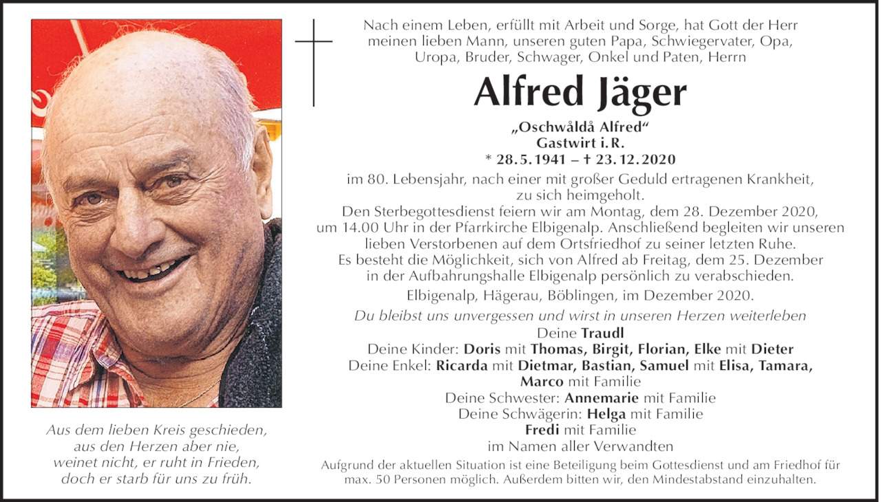 Alfred Jäger Bild