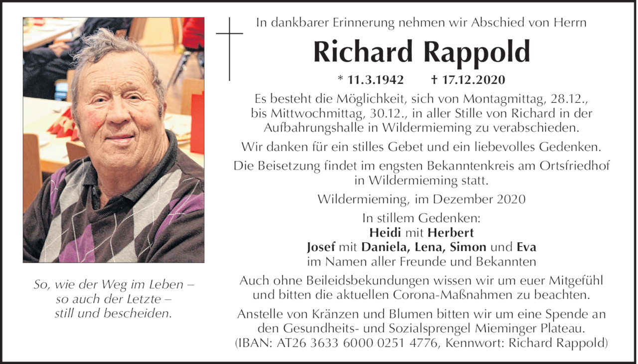 Richard Rappold Bild