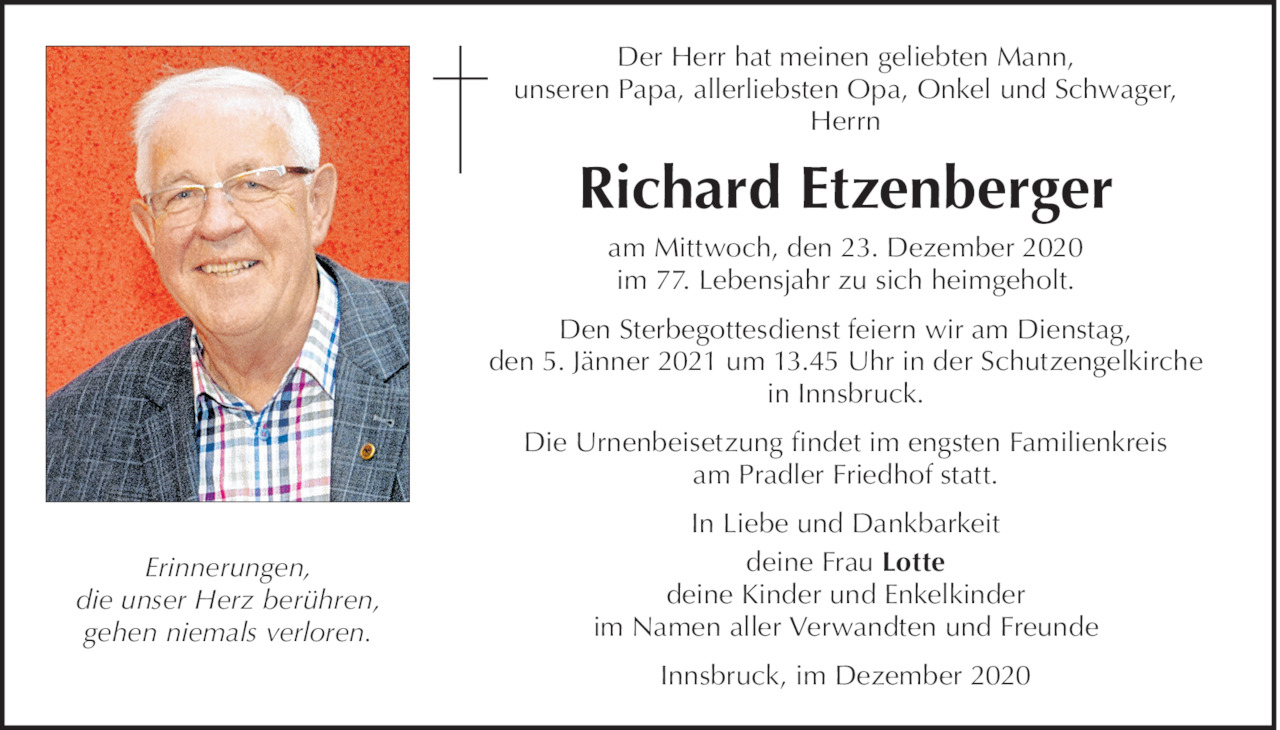 Richard Etzenberger Bild