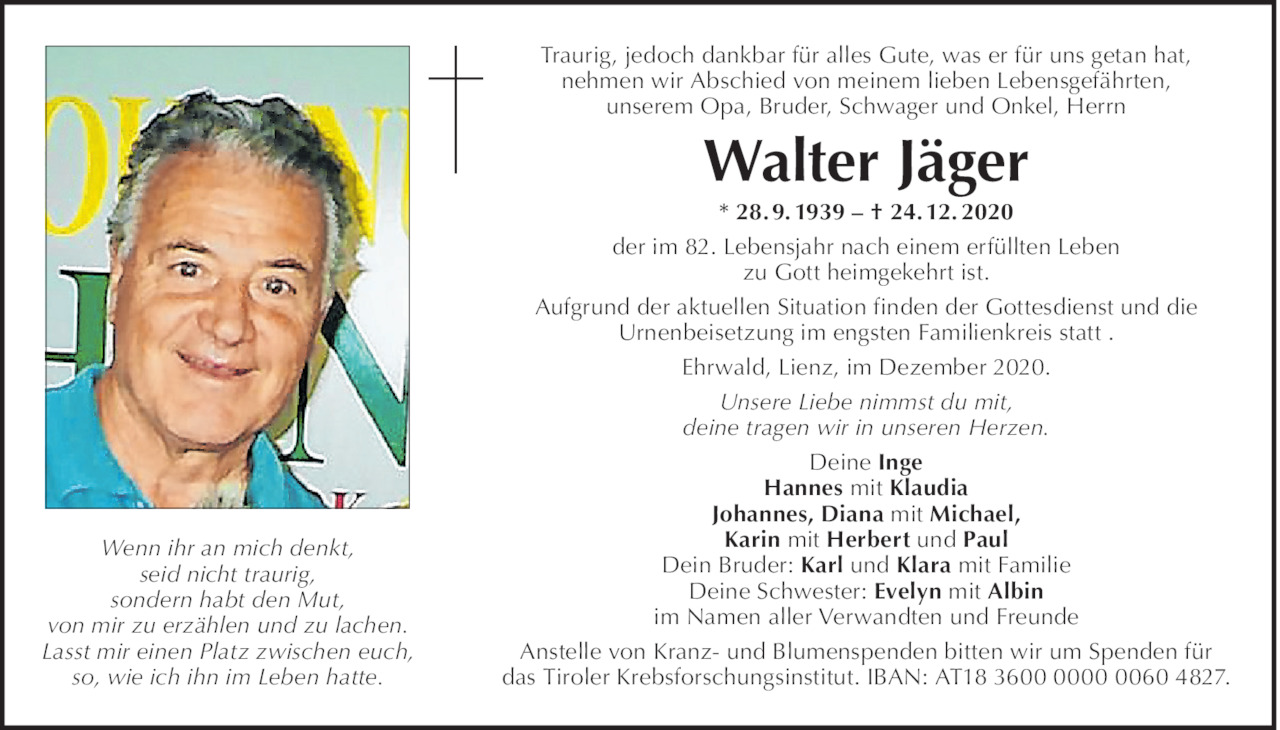 Walter Jäger Bild