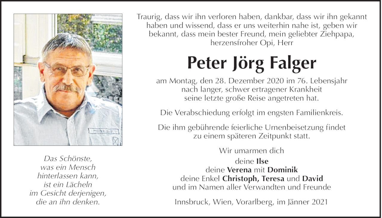 Peter Falger Bild