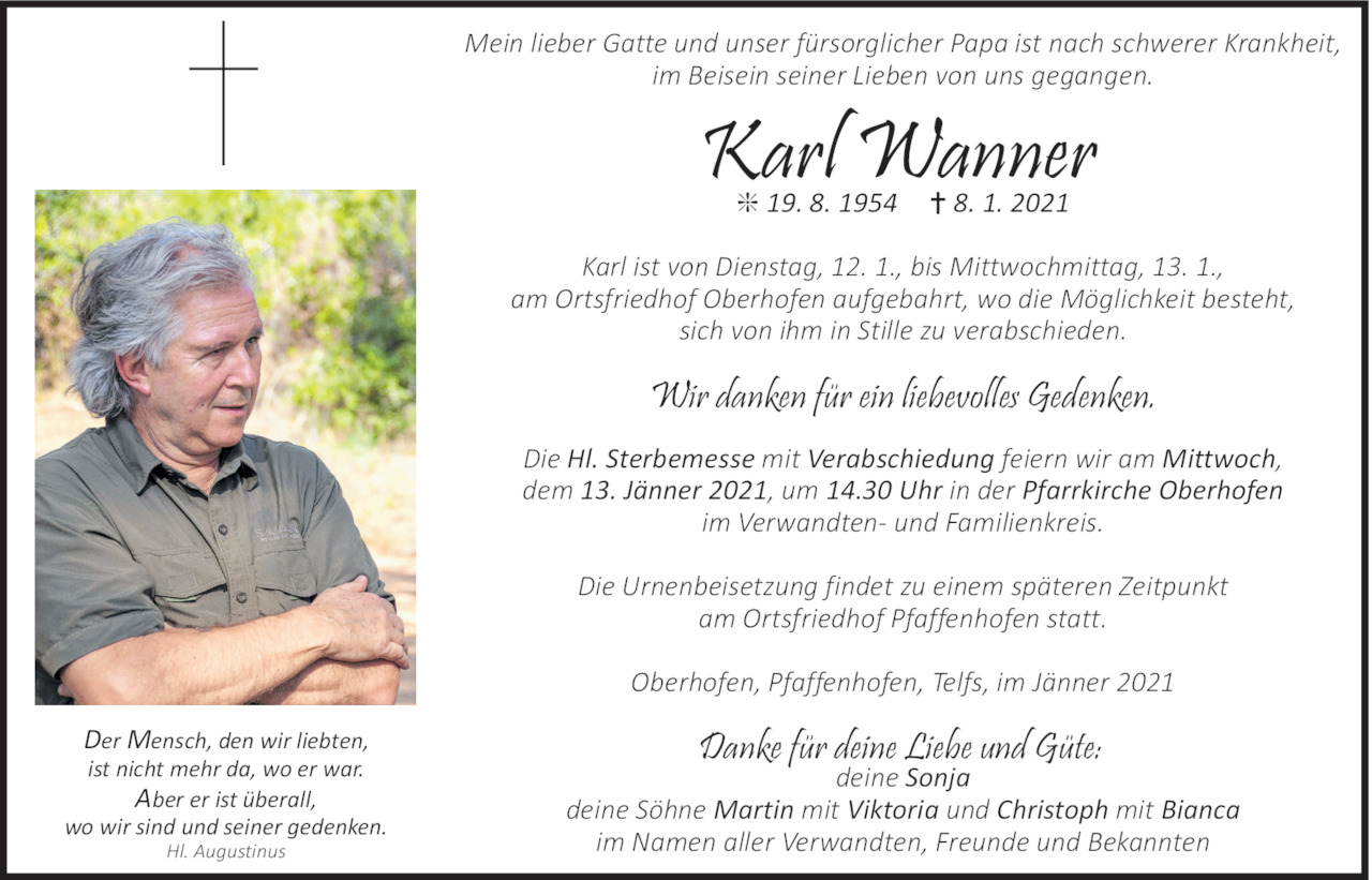 Karl Wanner Bild
