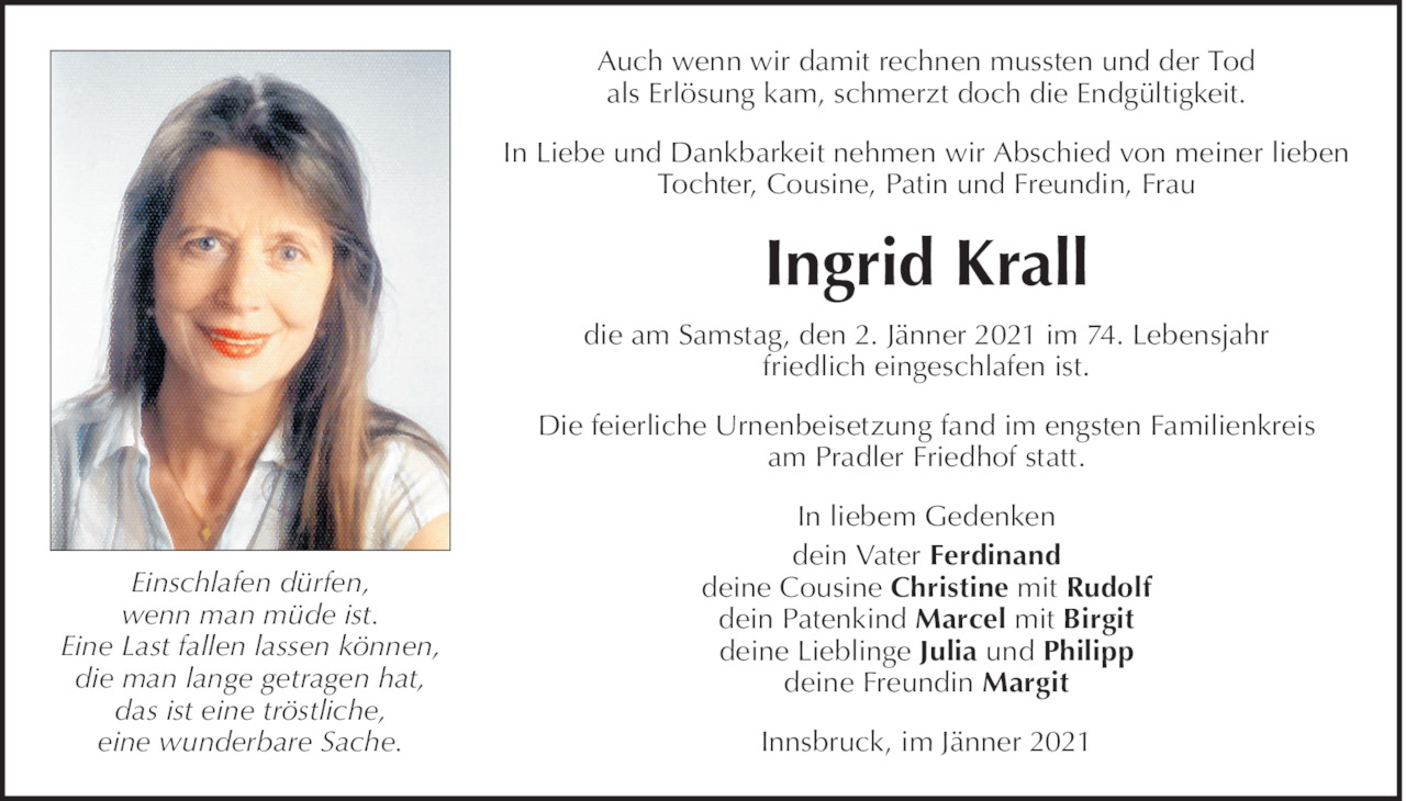 Ingrid Krall Bild