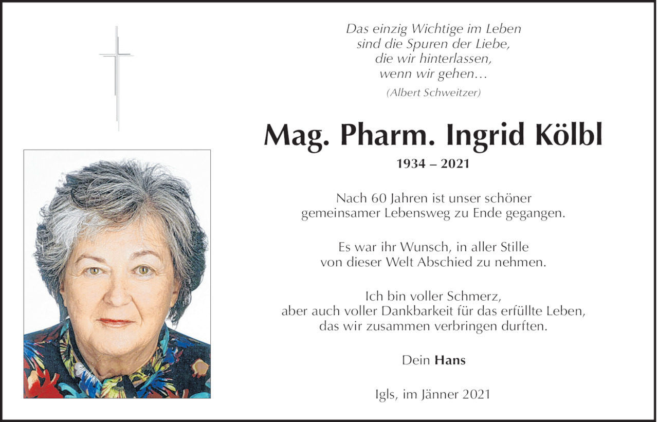 Ingrid Kölbl Bild