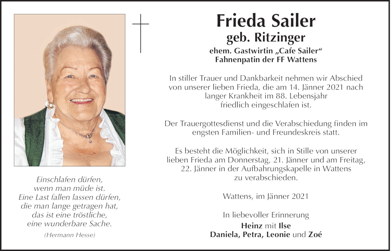 Elfriede Sailer Bild