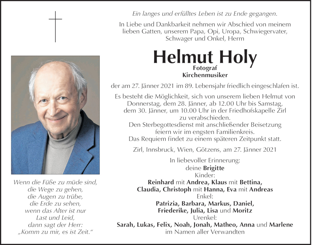 Helmut Holy Bild