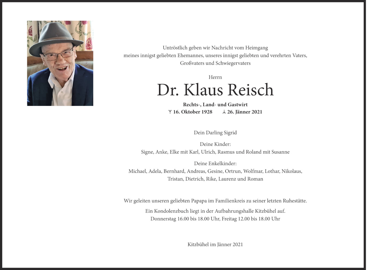 Klaus Reisch Bild
