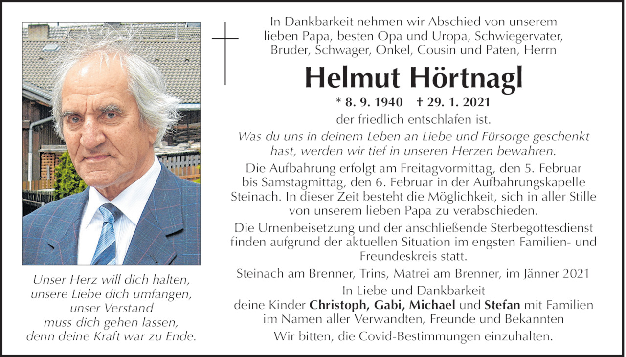 Helmut  Hörtnagl Bild
