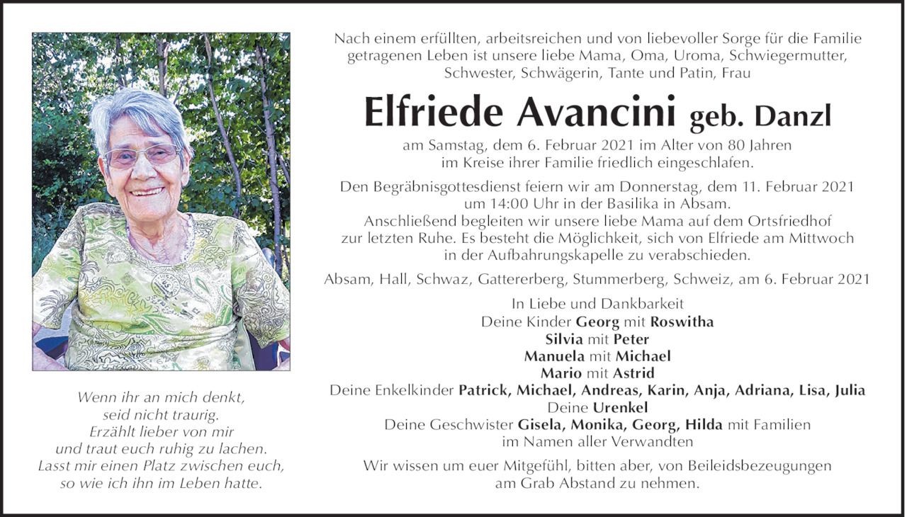 Elfriede Avancini Bild