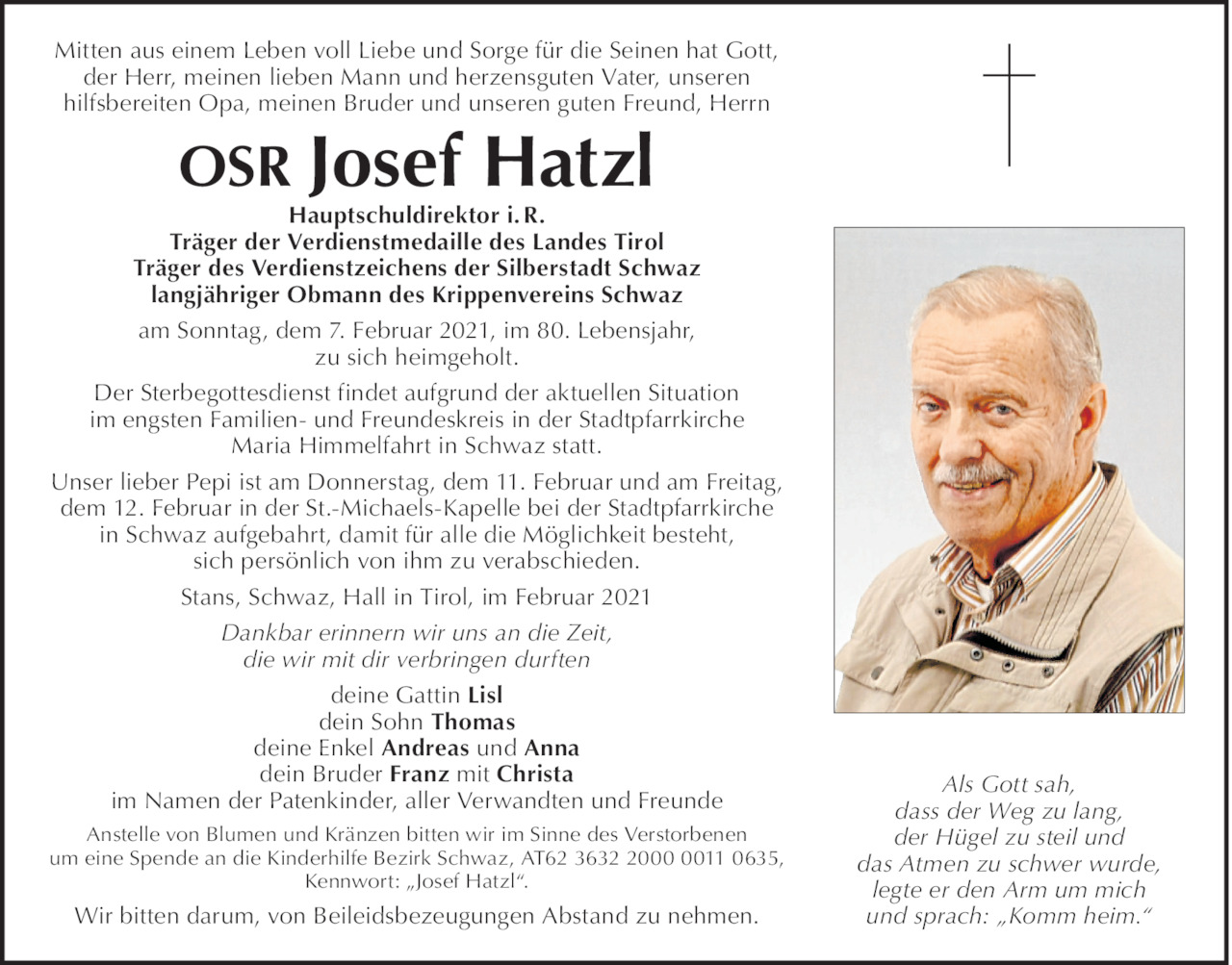 Josef  Hatzl  Bild