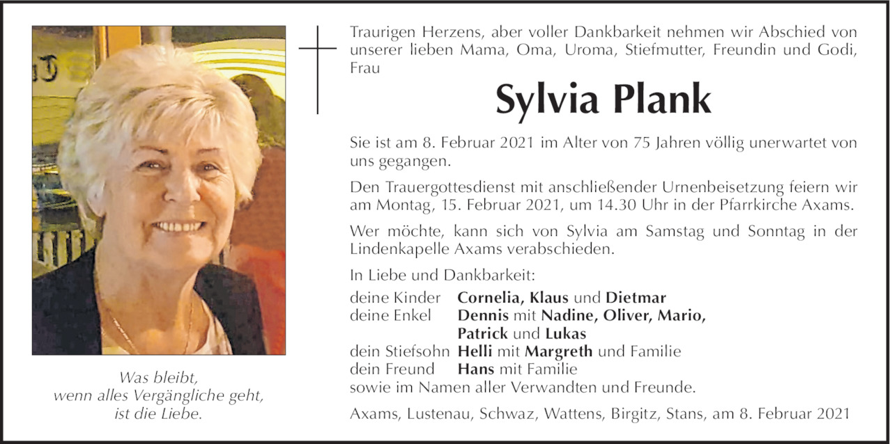 Sylvia Plank Bild