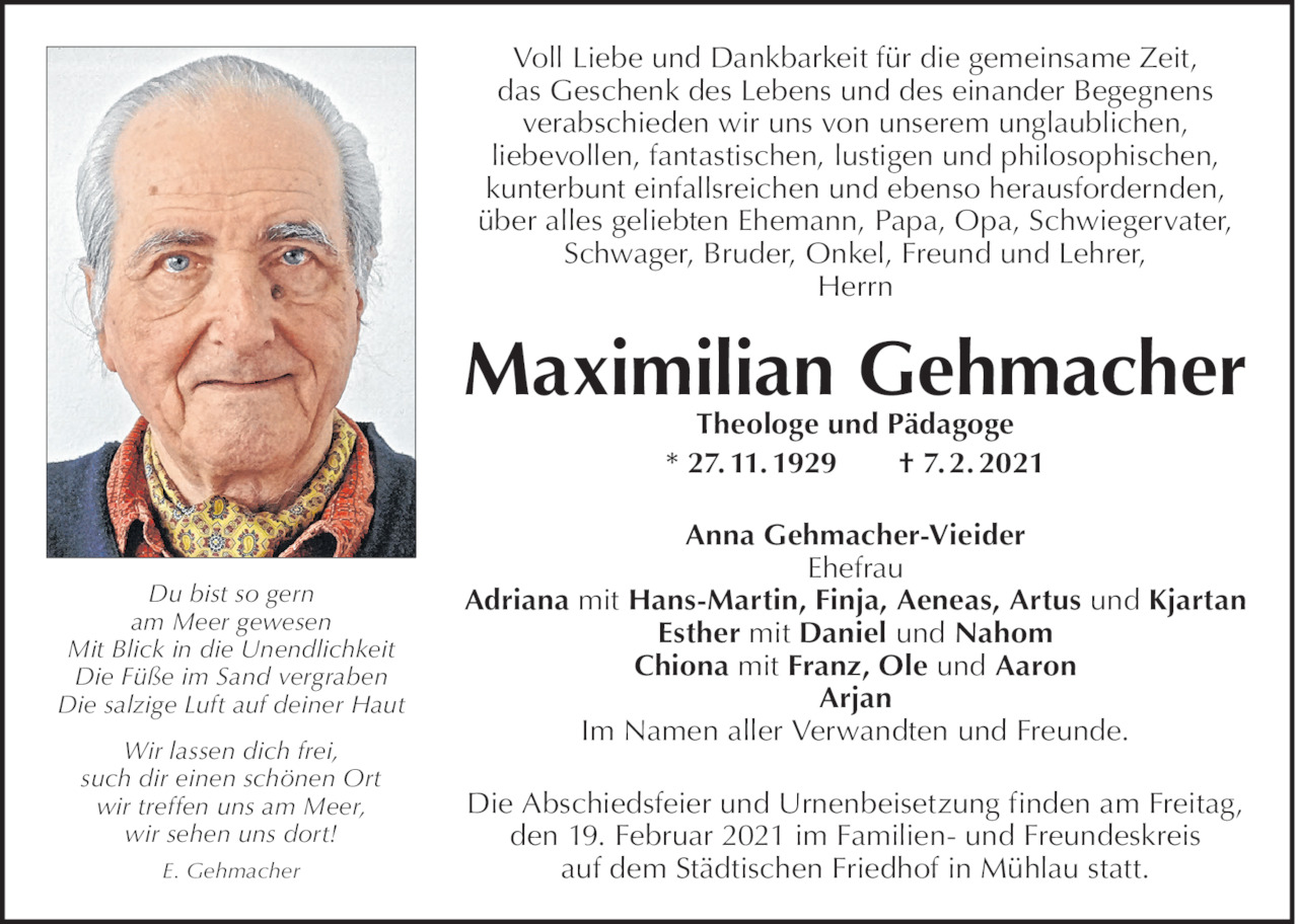 Maximilian  Gehmacher Bild