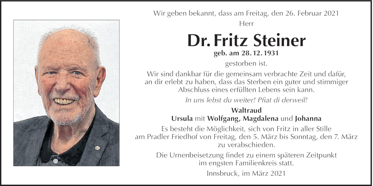 Fritz Steiner Bild