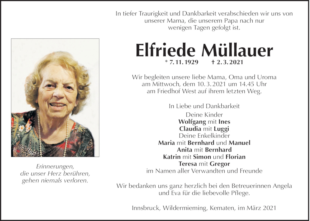 Elfriede Müllauer Bild