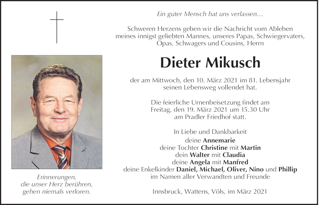 Dieter Mikusch Bild