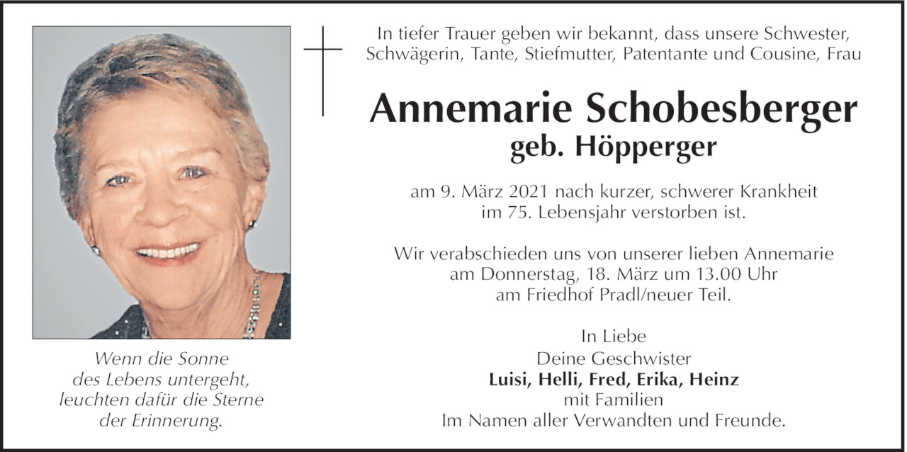 Annemaire Schobesberger Bild
