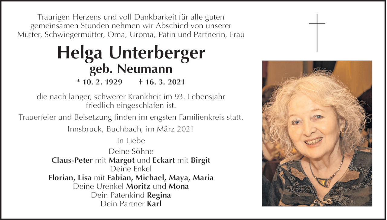 Helga Unterberger Bild