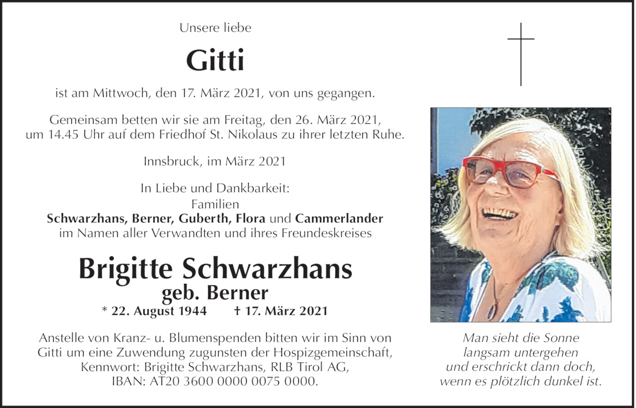 Brigitte  Schwarzhans Bild