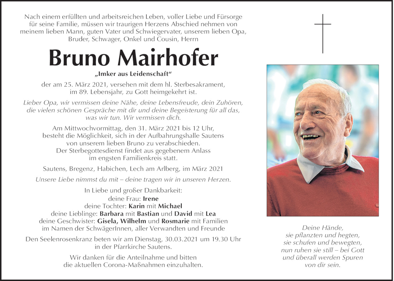 Bruno Mairhofer Bild