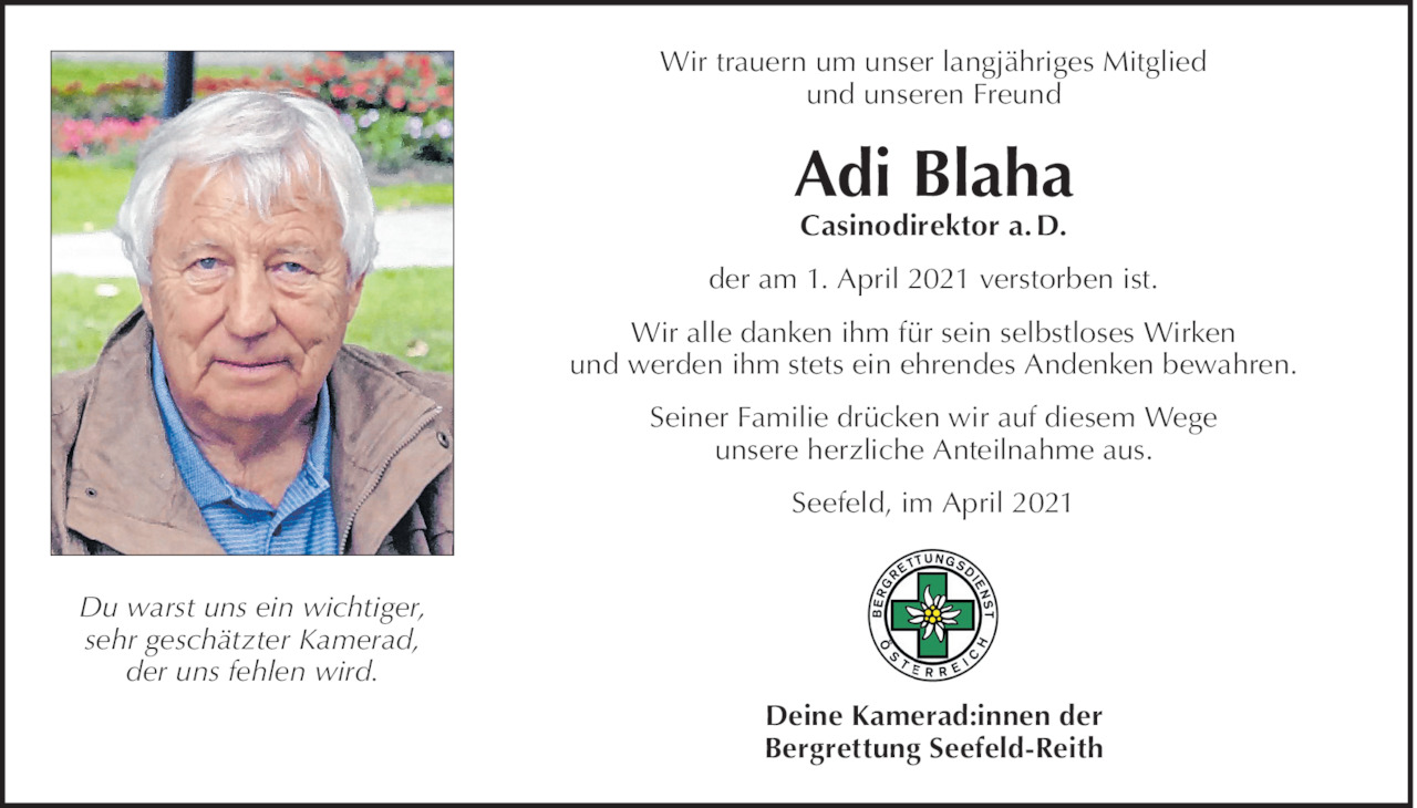 Adolf  Blaha  Bild