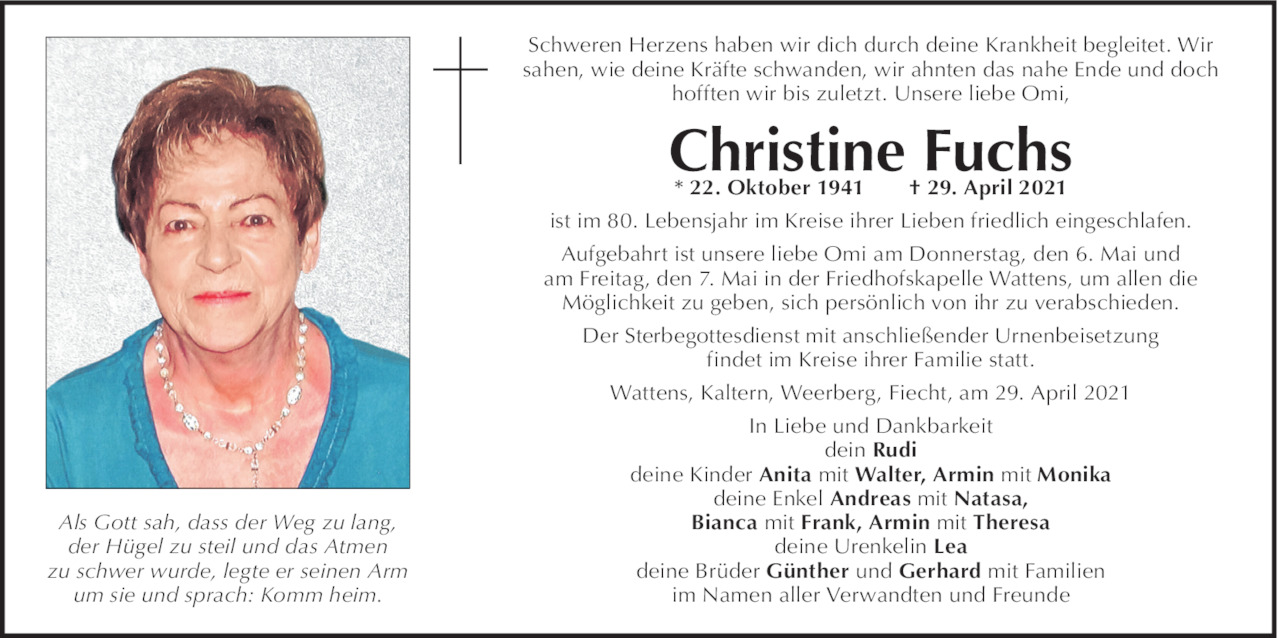 Christine Fuchs Bild