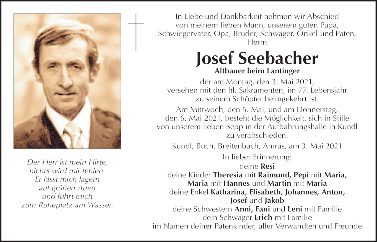 Josef Seebacher Bild