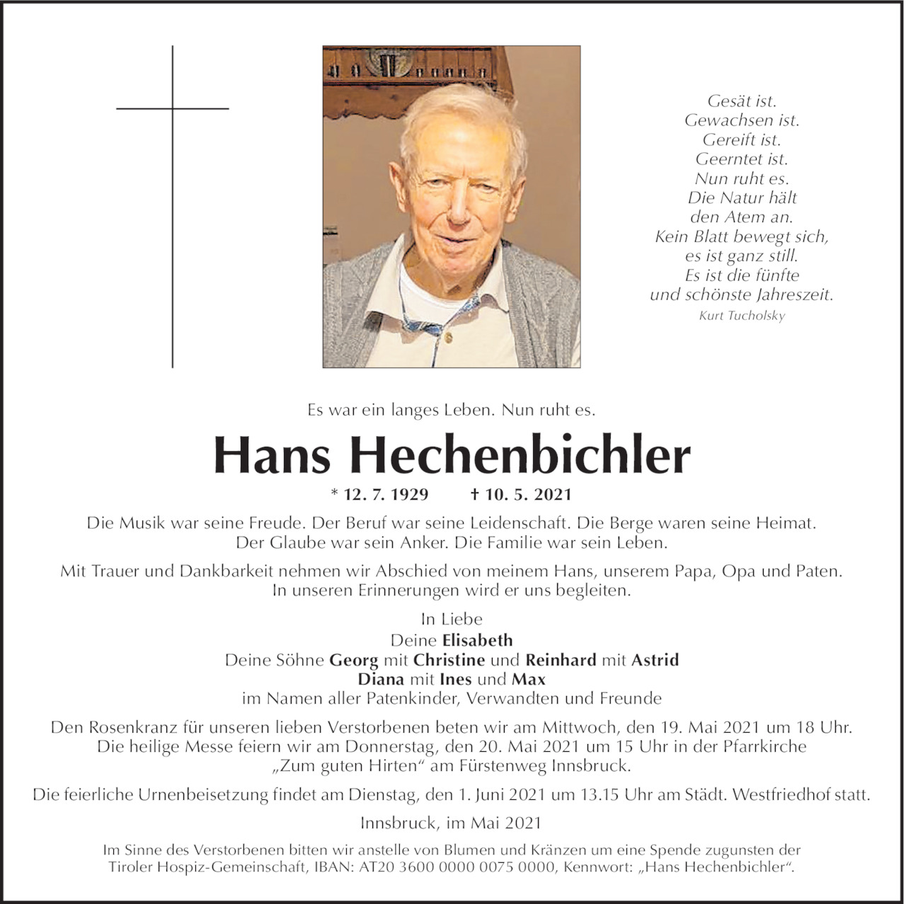 Hans Hechenbichler Bild