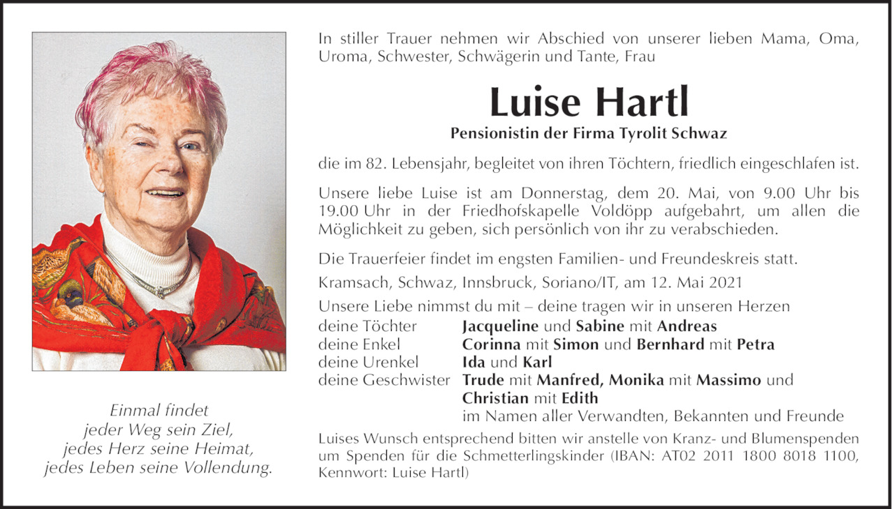 Luise Hartl Bild