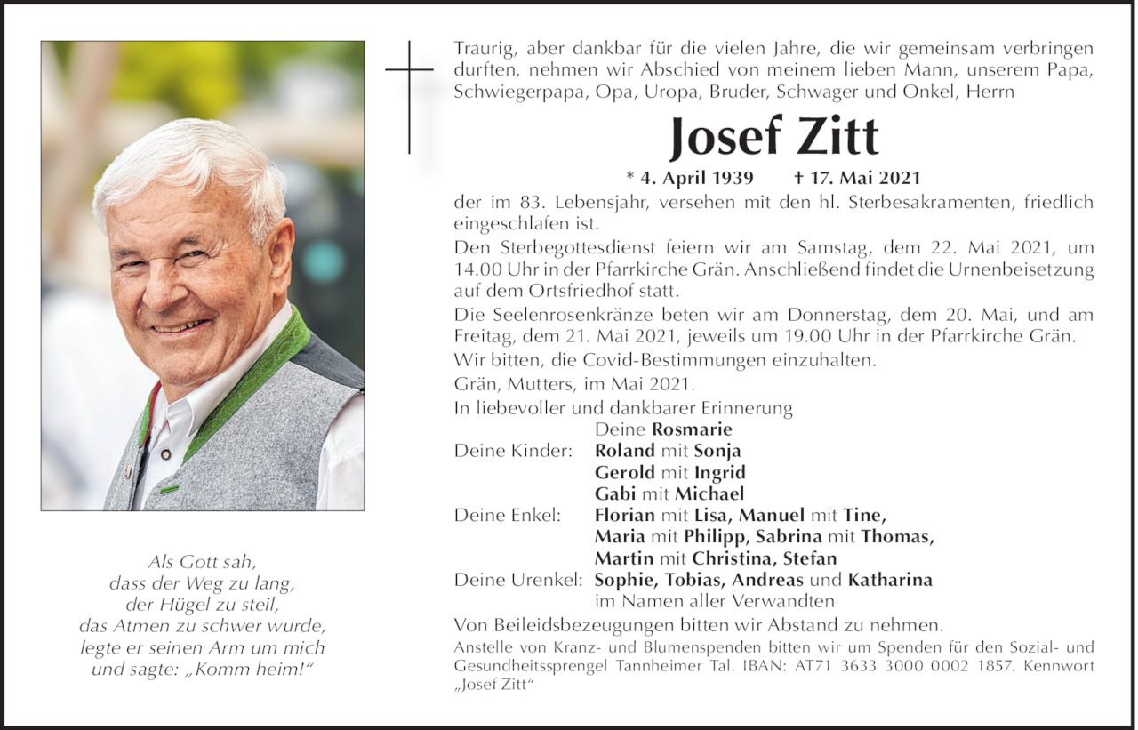 Josef Zitt  Bild