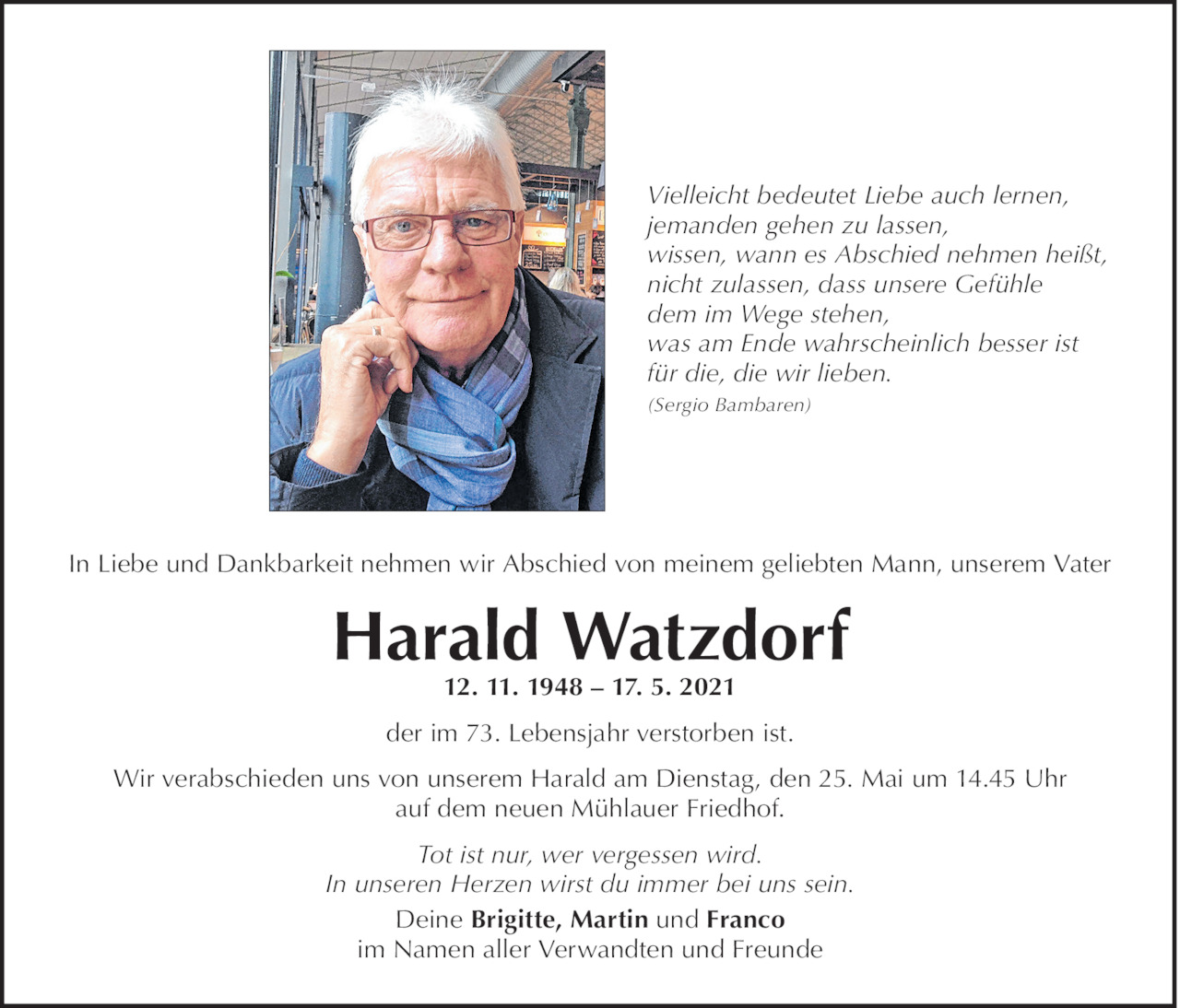 Harald Watzdorf Bild