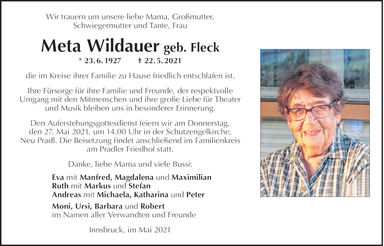 Meta Wildauer Bild