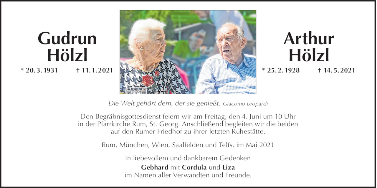 Gudrun und Arthur Hölzl Bild