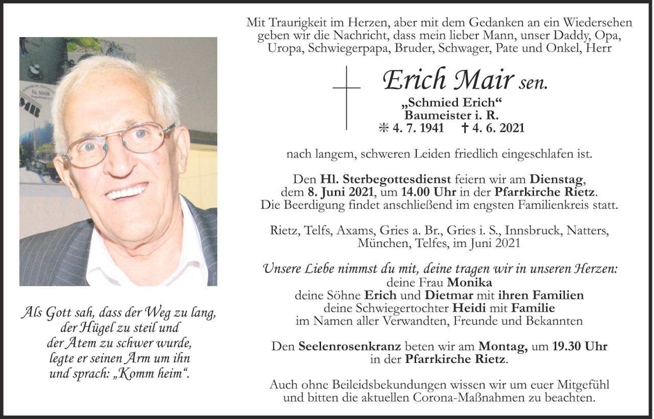 Erich  Mair Bild