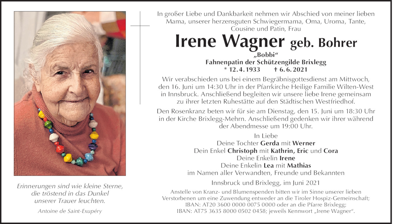 Irene Wagner Bild