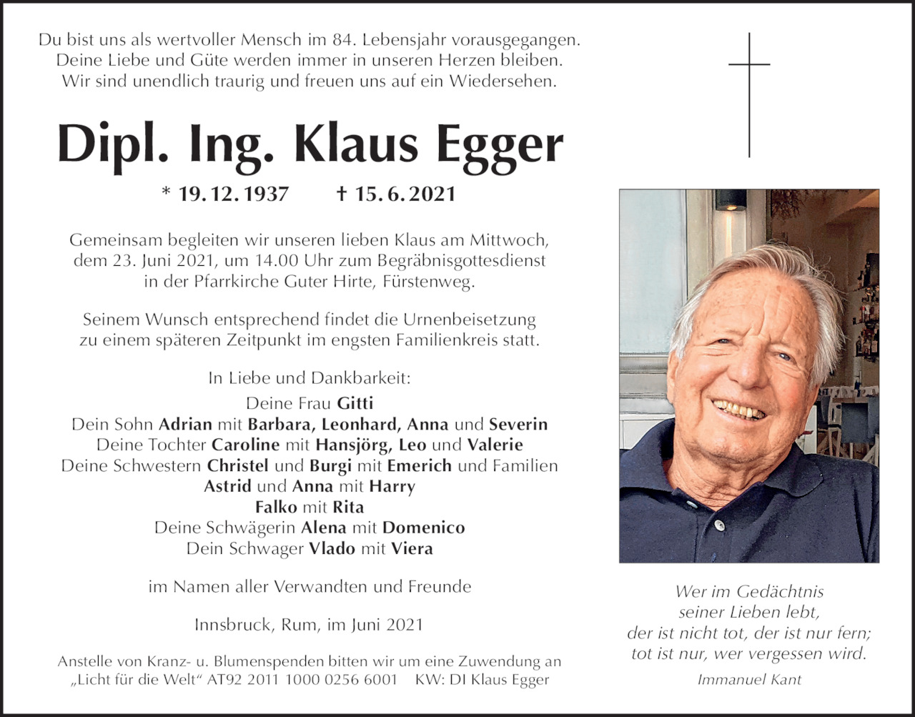 Klaus Egger  Bild