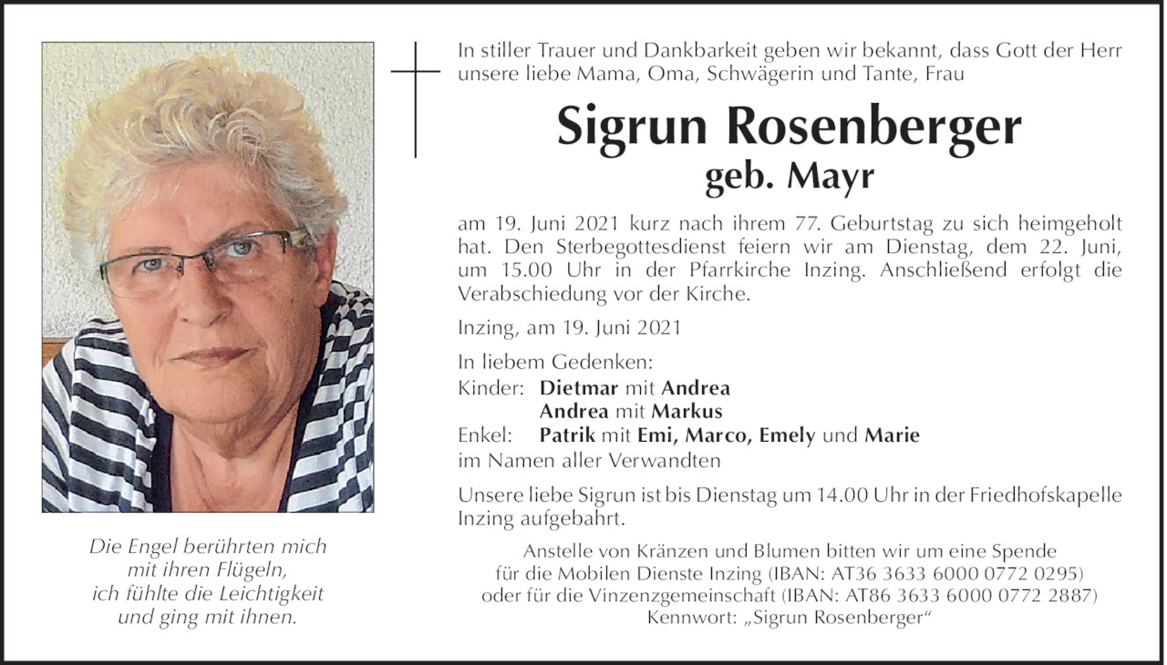 Sigrun Rosenberger Bild